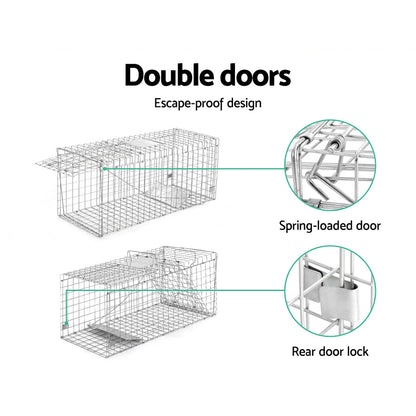 Gardeon Animal Trap Cage Possum 150x50cm-Pet Care &gt; Pest Control-PEROZ Accessories