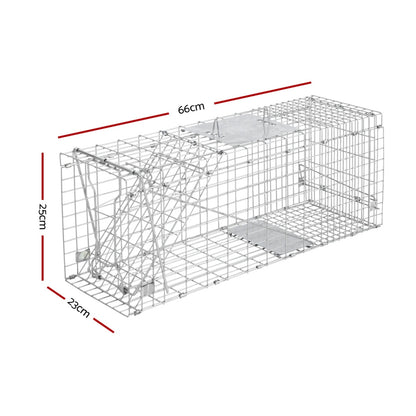 Gardeon 2x Animal Trap Cage Possum 66x23cm-Pet Care &gt; Pest Control-PEROZ Accessories