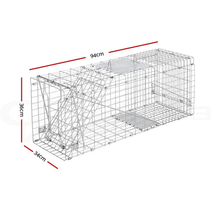 Gardeon Animal Trap Cage Possum 94x34cm-Pet Care &gt; Pest Control-PEROZ Accessories