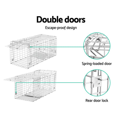 Gardeon Animal Trap Cage Possum 94x34cm-Pet Care &gt; Pest Control-PEROZ Accessories
