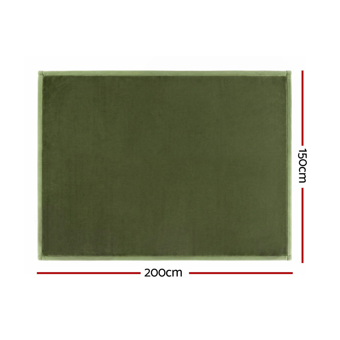 Artiss Tatami Mat Floor Mattress 3cm Thick Futon Mattresses Mellow Mat Rugs Living Room Green-Home &amp; Garden > Rugs > Door Mats-PEROZ Accessories