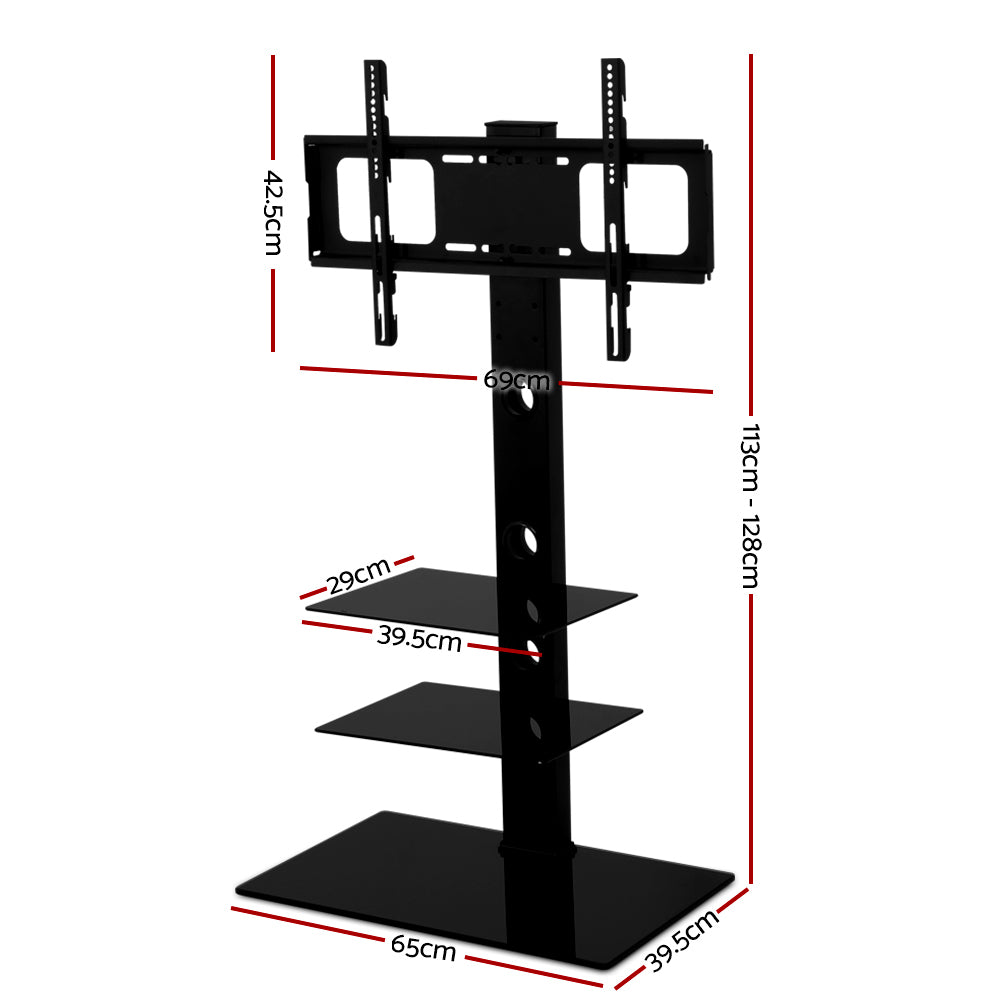 Artiss TV Stand Mount Bracket for 32&quot;-70&quot; LED LCD 3 Tiers Storage Floor Shelf-TV &amp; Monitor Mounts-PEROZ Accessories