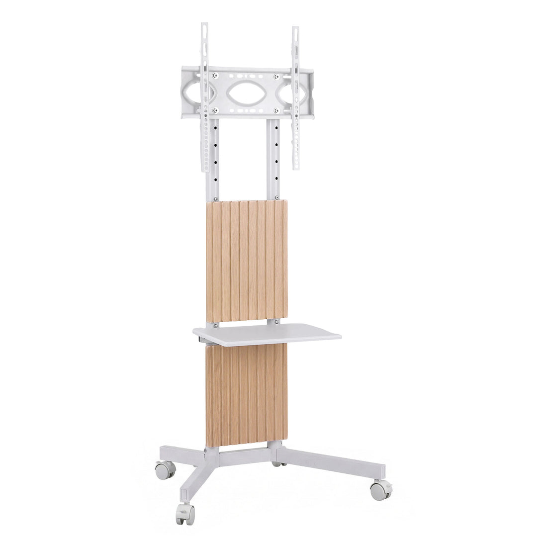 Artiss Mobile TV Floor Stand for 32-65" Mount Bracket Universal Adjustable Height with Wheels-Furniture > Living Room > TV Units-PEROZ Accessories
