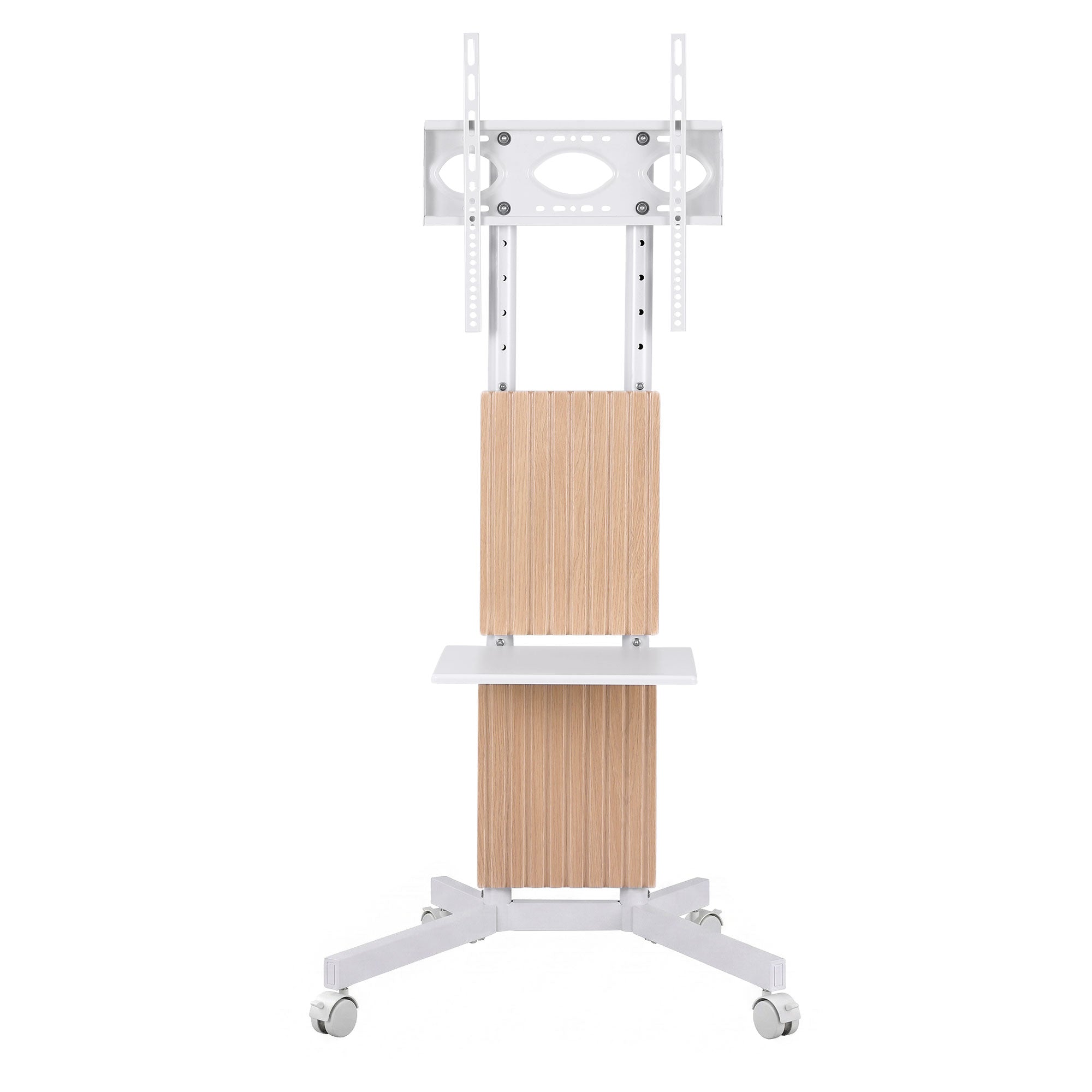 Artiss Mobile TV Floor Stand for 32-65" Mount Bracket Universal Adjustable Height with Wheels-Furniture > Living Room > TV Units-PEROZ Accessories