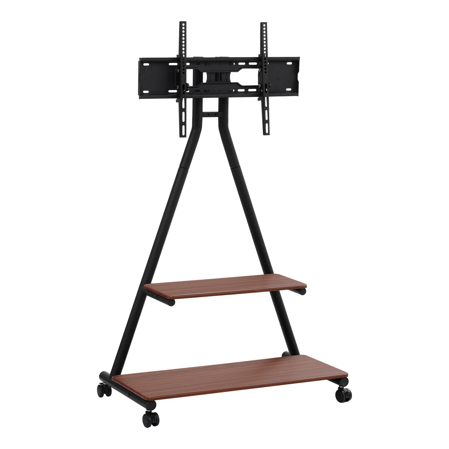 Artiss Mobile TV Stand Rolling Cart Wheels 32-75" Heavy Duty 133kg Mount Bracket-Furniture > Living Room > TV Units-PEROZ Accessories