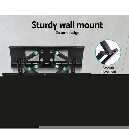 Artiss TV Wall Mount Bracket for 32"-70" LED LCD Full Motion Dual Strong Arms-TV &amp; Monitor Mounts-PEROZ Accessories