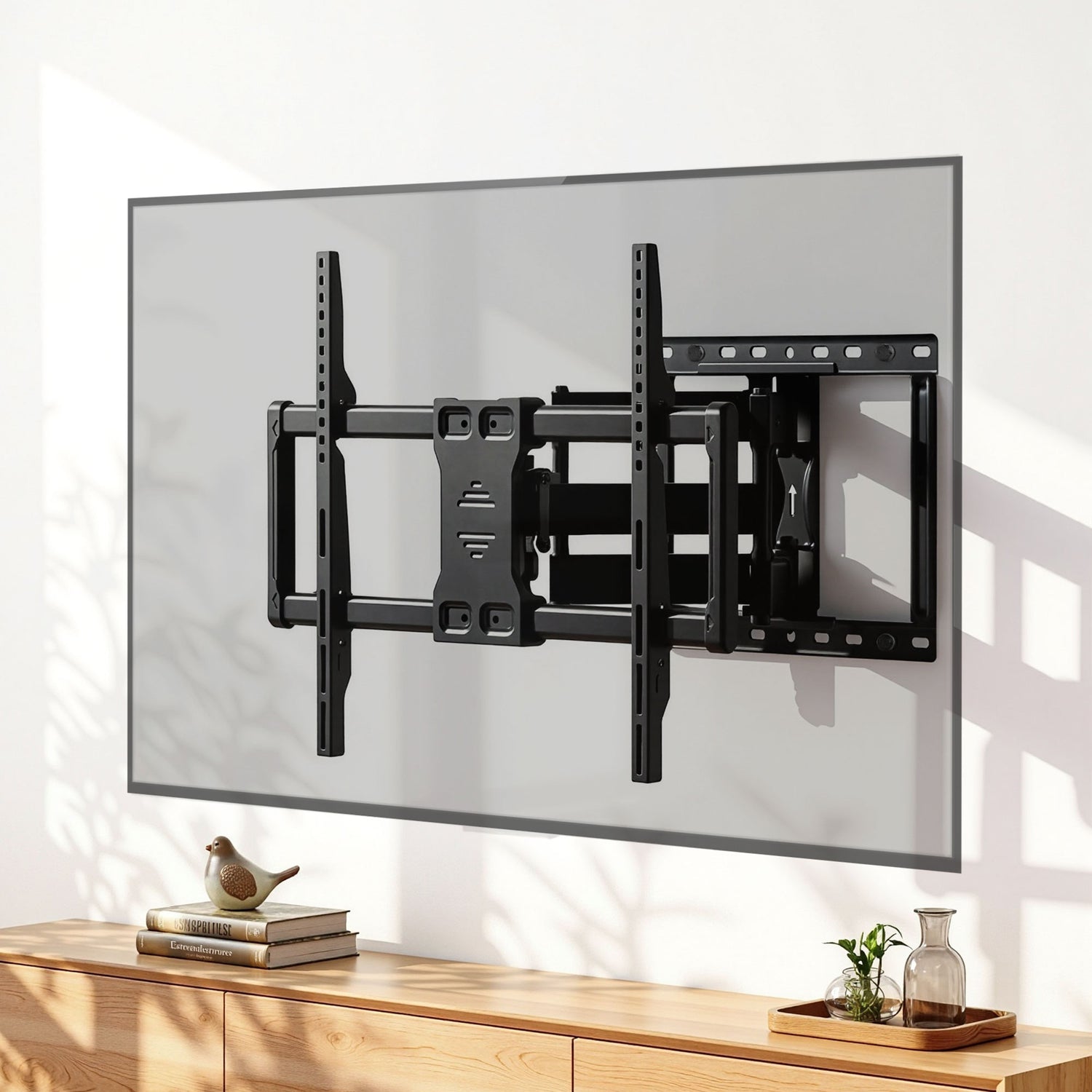 Artiss TV Wall Mount Bracket for 37" - 85" TVs Swivel Tilt Extendable Full Motion-Appliances > TV > TVs &amp; Accessories-PEROZ Accessories