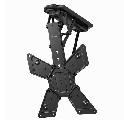 Artiss Motorised Ceiling TV Mount Flip Down 23-55 Inch VESA 400x400 Remote 30kg