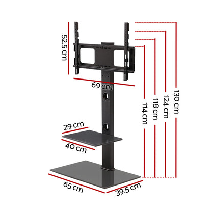 Artiss TV Stand Mount Bracket for 32&quot;-70&quot; LED LCD 2 Tiers Storage Floor Shelf-TV &amp; Monitor Mounts-PEROZ Accessories
