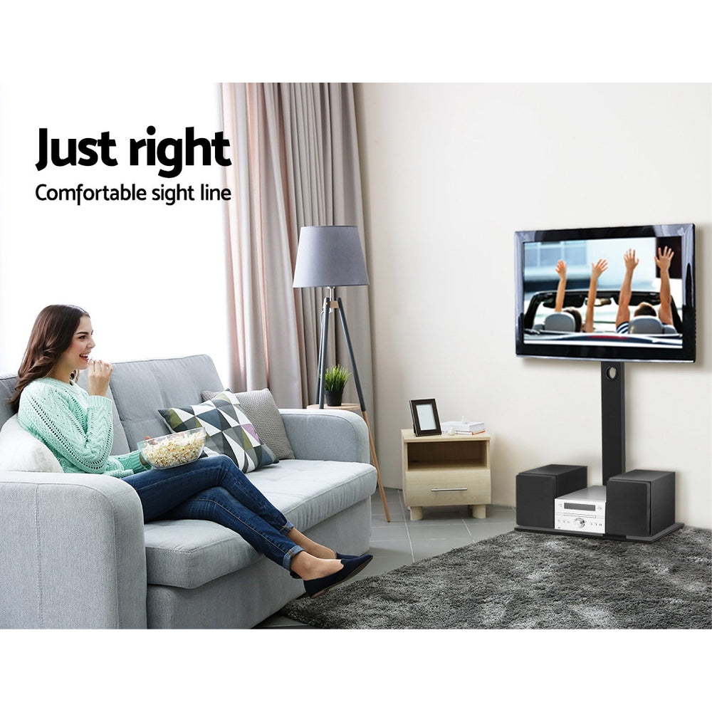 Artiss TV Stand Mount Bracket for 32&quot;-70&quot; LED LCD Glass Storage Floor Shelf-TV &amp; Monitor Mounts-PEROZ Accessories
