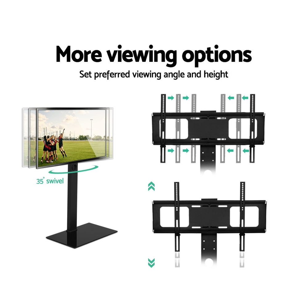 Artiss TV Stand Mount Bracket for 32&quot;-70&quot; LED LCD Glass Storage Floor Shelf-TV &amp; Monitor Mounts-PEROZ Accessories