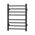 Devanti Heated Towel Rail 8 Square Bars with Timer Electric Heater Warmer Rack-Home & Garden > Bathroom Accessories > Towel Racks & Holders-PEROZ Accessories