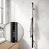 Devanti Heated Towel Rail with Timer Vertical Electric Heater Warmer Rack Black-Home & Garden > Bathroom Accessories > Towel Racks & Holders-PEROZ Accessories