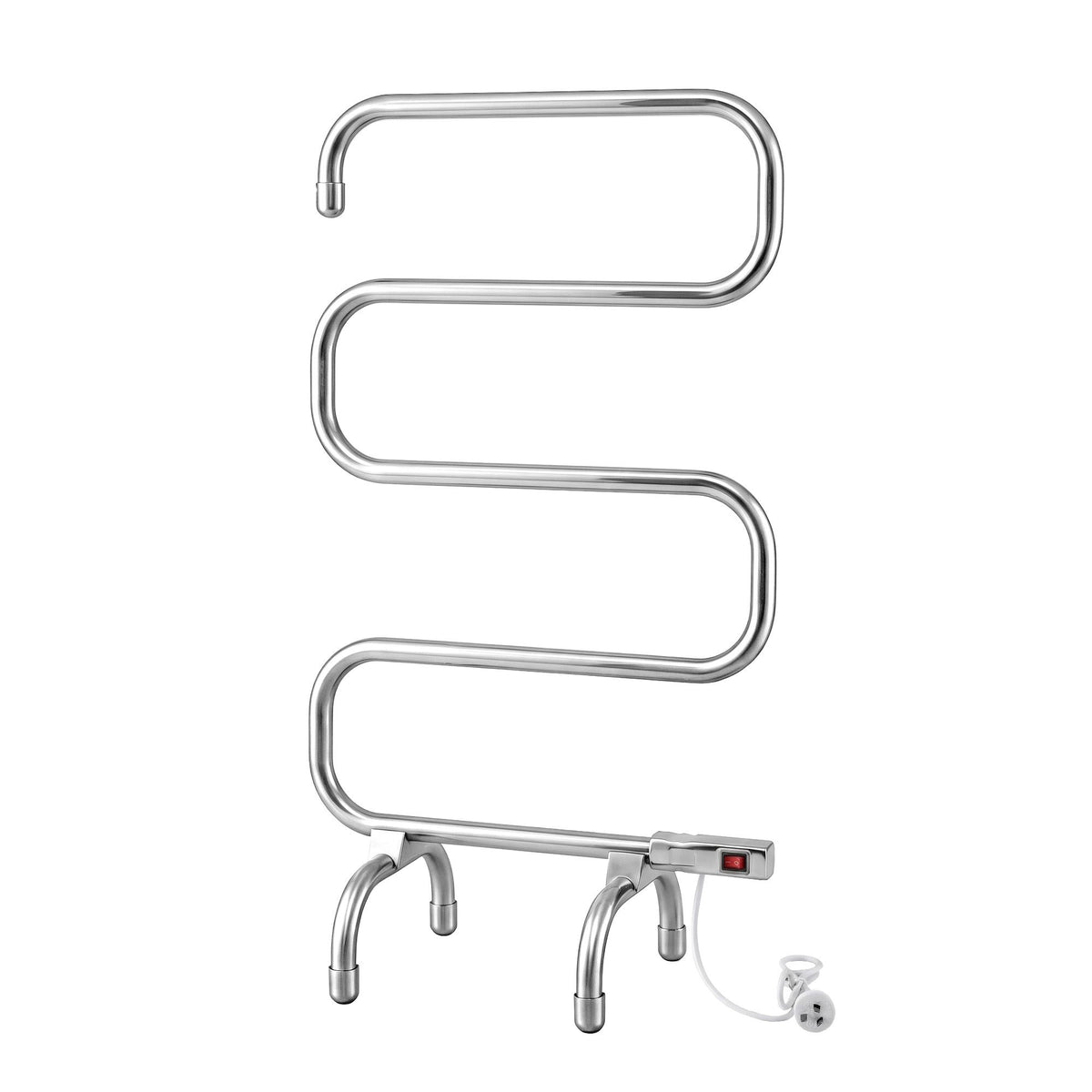 Devanti Electric Heated Towel Rail Rack 5 Bars Freestanding Clothes Dry Warmer-Heated Towel Rails-PEROZ Accessories