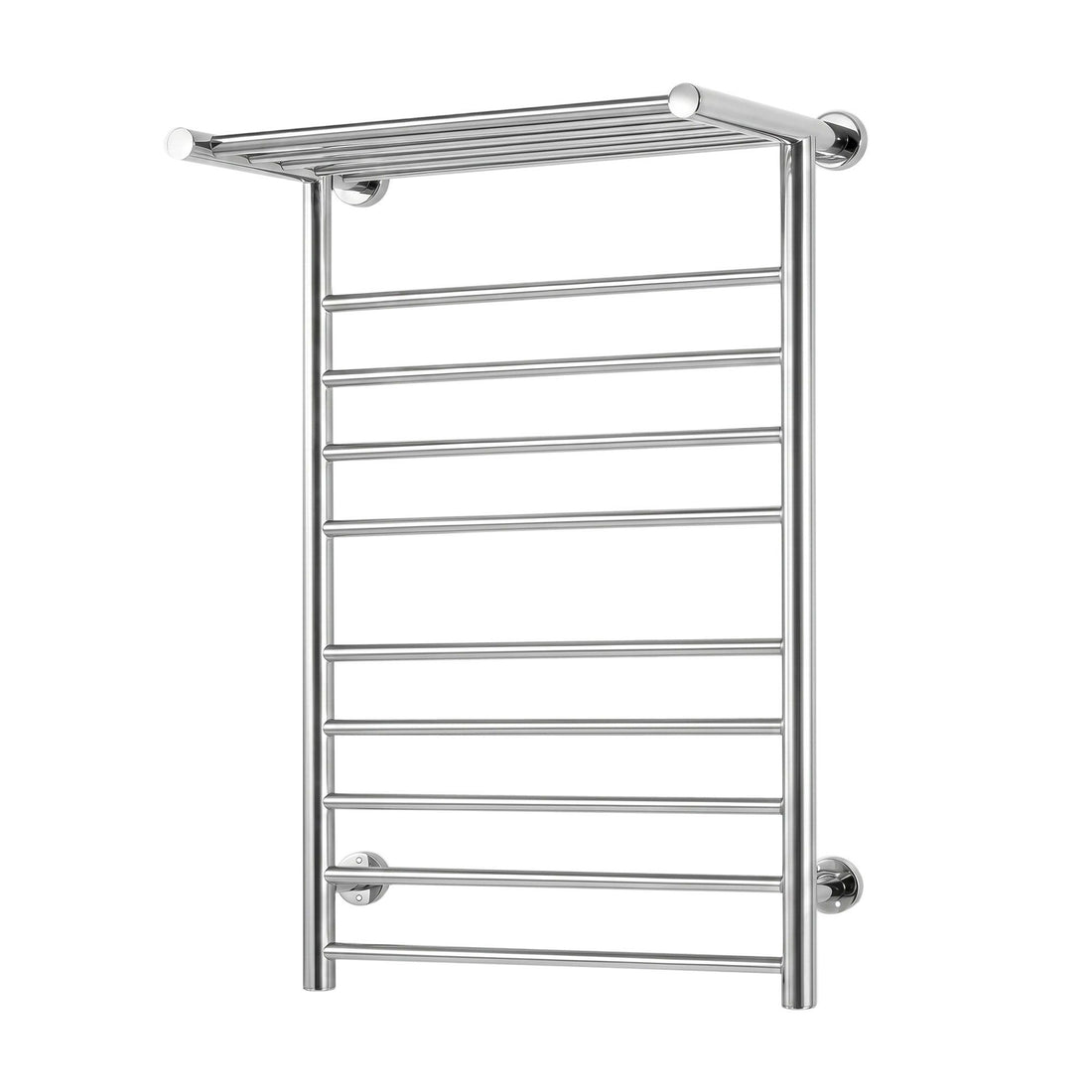 Devanti Electric Heated Towel Rail Rack 14 Bars Wall Mounted Clothes Dry Warmer-Heated Towel Rails-PEROZ Accessories