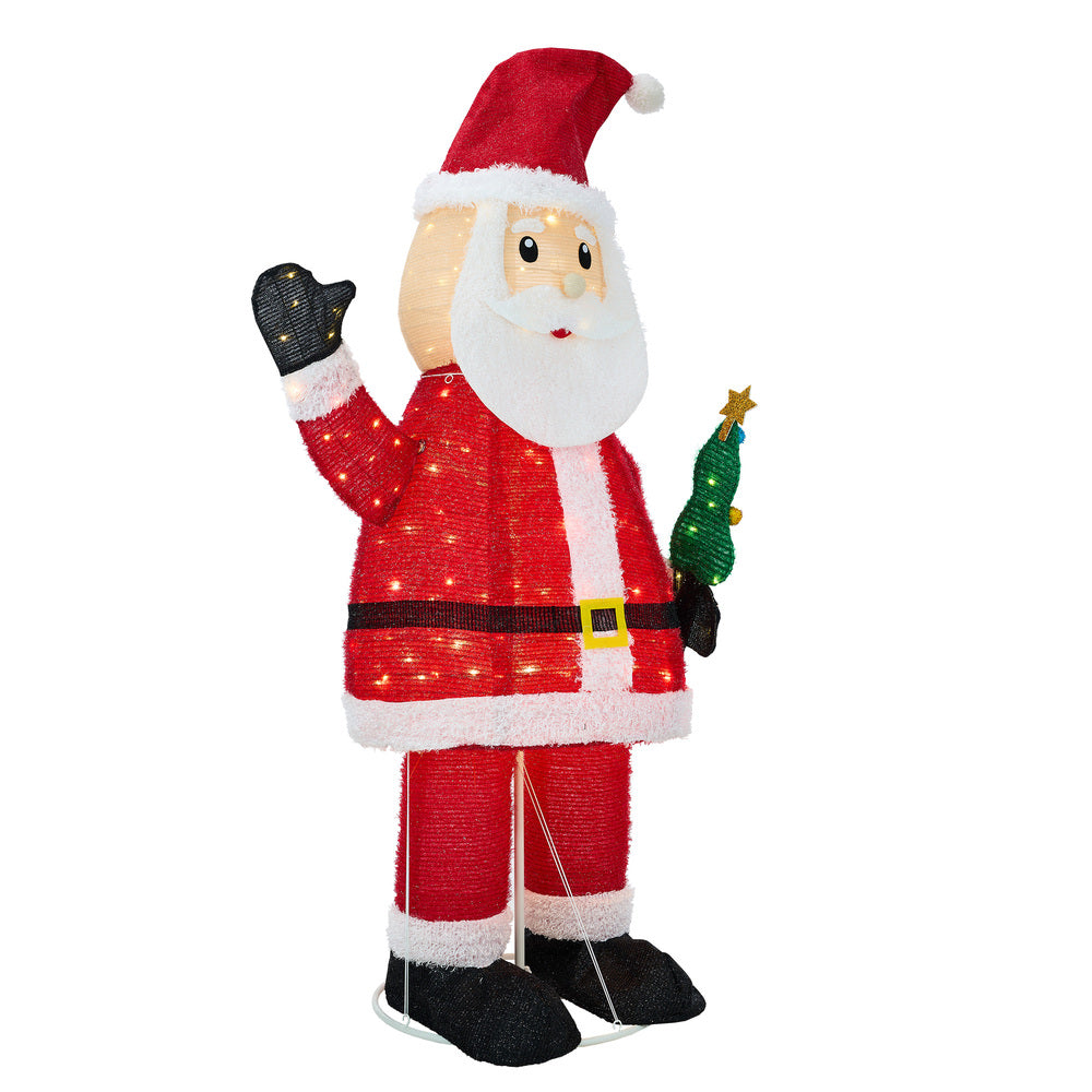 Tinseltown 3D Christmas Snowman Light LED 127cm Xmas Festive Display-Christmas Light-PEROZ Accessories