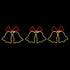 Tinseltown Christmas Light 3PCS Jingle Bell Set LED Motif Lights-Christmas Light-PEROZ Accessories