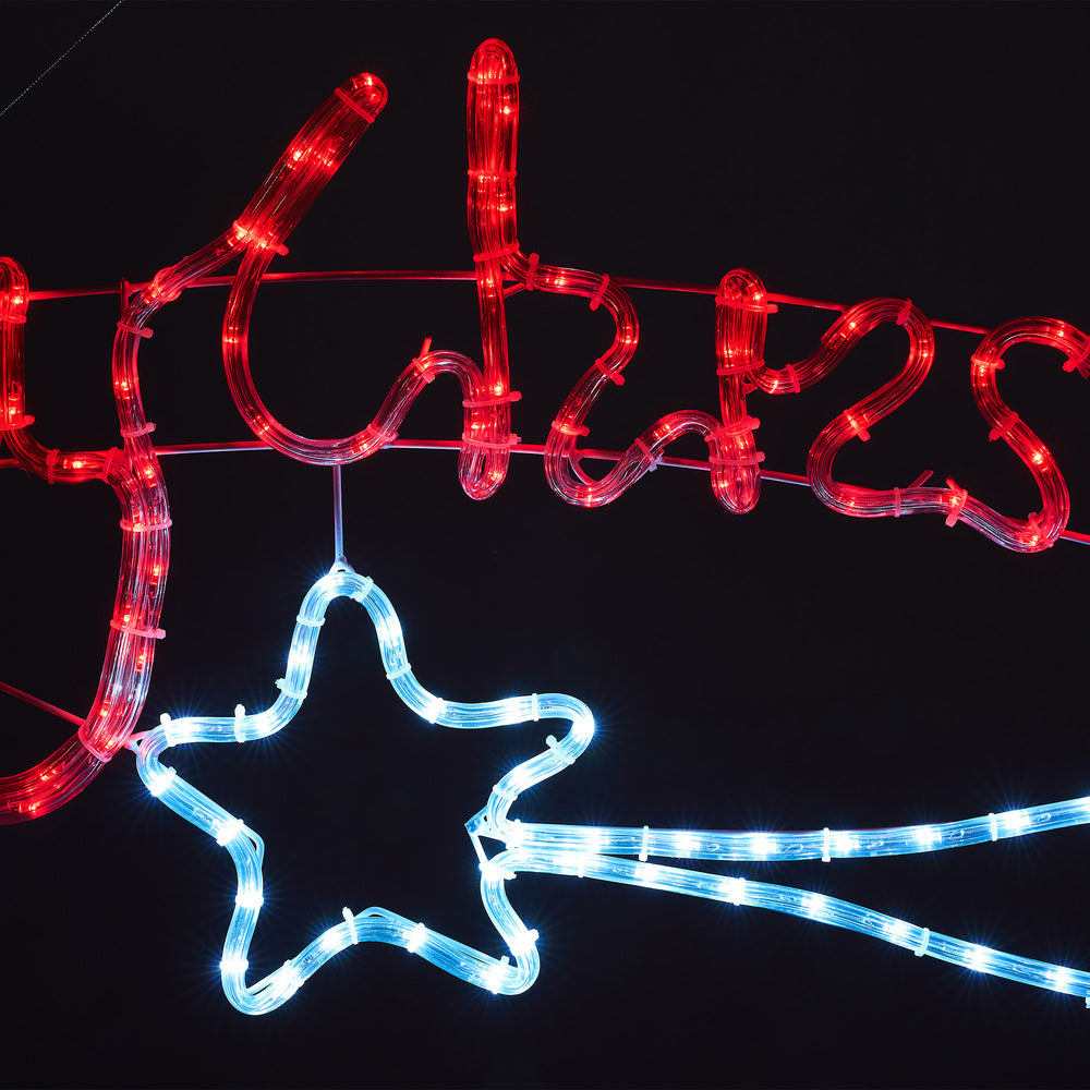 Tinseltown Christmas Light LED Motif Rope Lights 109cm-Christmas Light-PEROZ Accessories