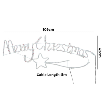 Tinseltown Christmas Light LED Motif Rope Lights 109cm-Christmas Light-PEROZ Accessories