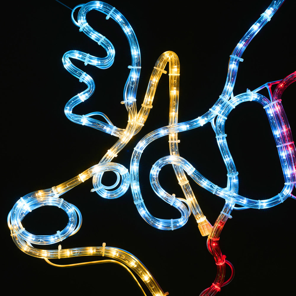 Tinseltown Christmas Light LED Motif Rope Lights Santa Claus-Christmas Light-PEROZ Accessories