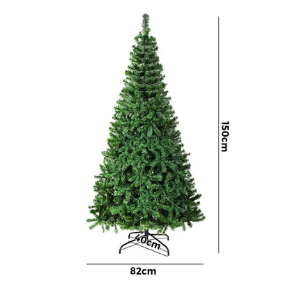 Tinseltown Christmas Tree 1.5M 5FT Green 418 Tips-Christmas Tree-PEROZ Accessories