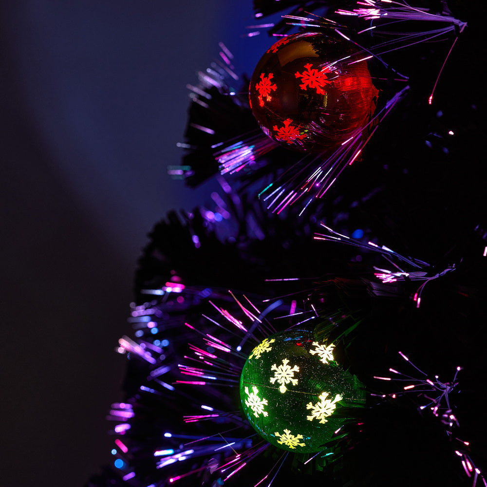 Tinseltown LED Christmas Tree 1.8M 6FT Fibre-optics Flash Lights-Christmas Tree-PEROZ Accessories