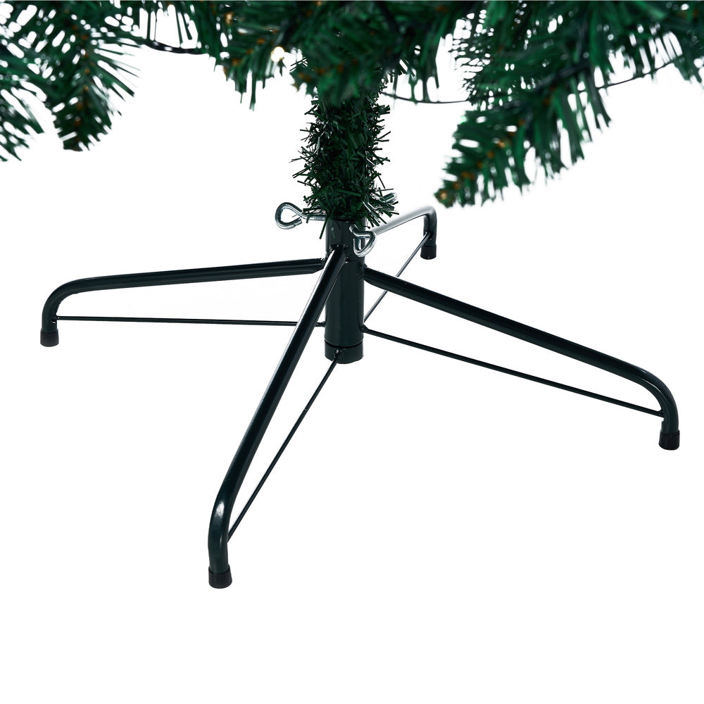 Tinseltown LED Christmas Tree 2.1M 7FT Multi Colour Lights 8 Flash Modes-Christmas Tree-PEROZ Accessories