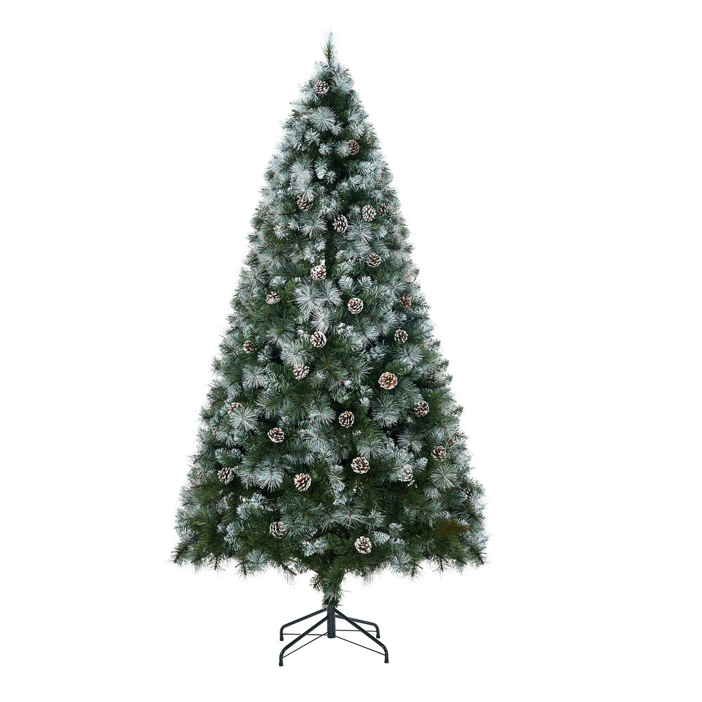 Tinseltown LED Christmas Tree 2.1M 7FT Pre-lit Light 8 Flash Modes Pine Cones-Christmas Tree-PEROZ Accessories