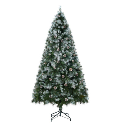 Tinseltown LED Christmas Tree 2.1M 7FT Pre-lit Light 8 Flash Modes Pine Cones-Christmas Tree-PEROZ Accessories