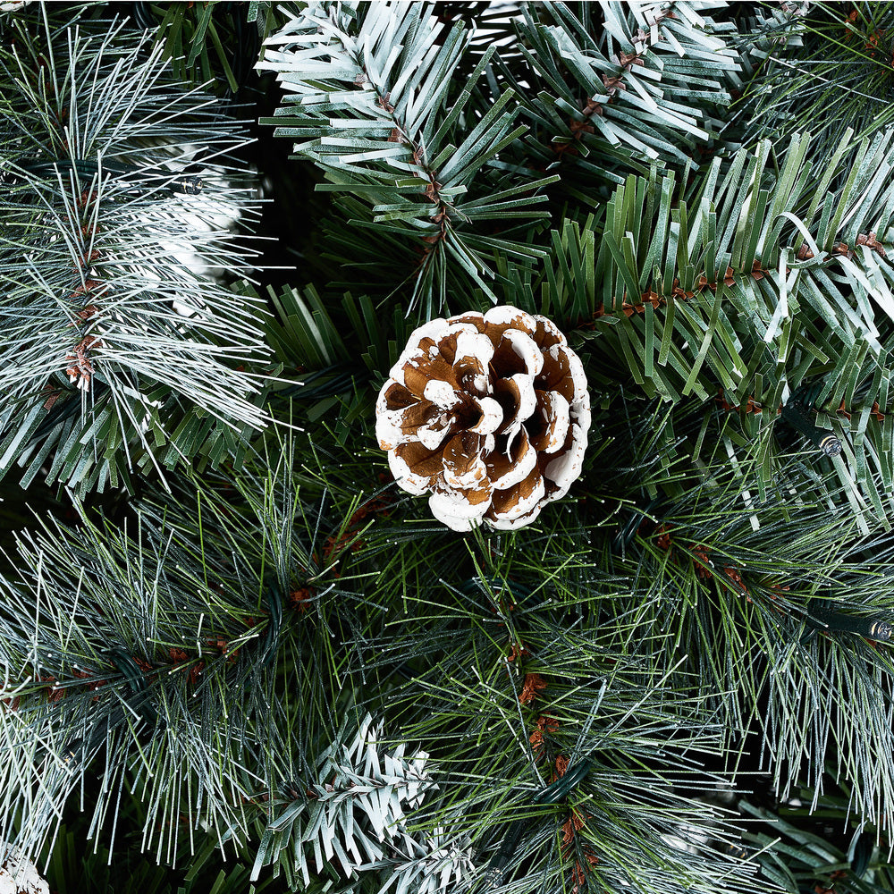 Tinseltown LED Christmas Tree 2.1M 7FT Pre-lit Light 8 Flash Modes Pine Cones-Christmas Tree-PEROZ Accessories