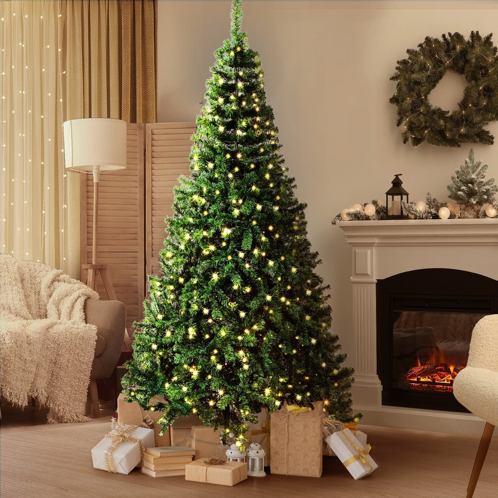 Tinseltown LED Christmas Tree 2.7M 9FT Green 1600 Tips-Christmas Tree-PEROZ Accessories