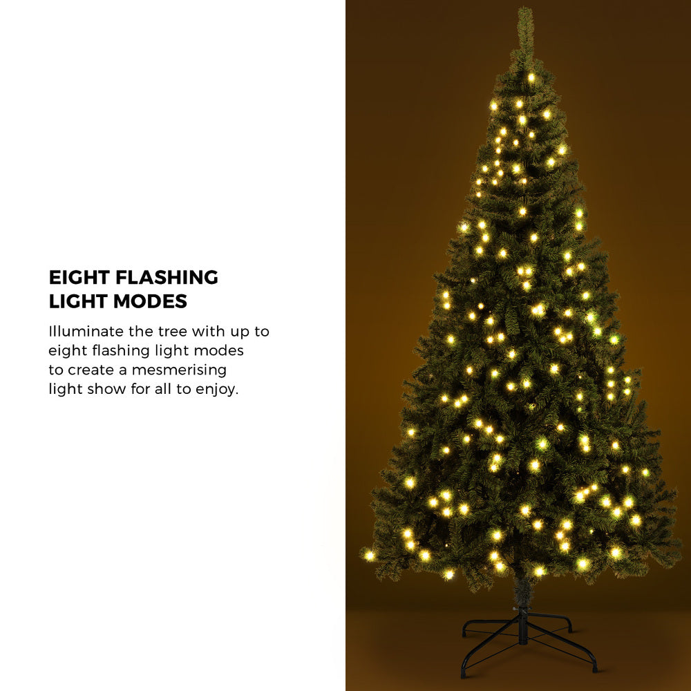 Tinseltown LED Christmas Tree 2.7M 9FT Green 1600 Tips-Christmas Tree-PEROZ Accessories