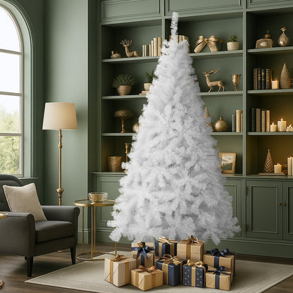Tinseltown White Christmas Tree 2.1M 7FT 1000tips-Christmas Tree-PEROZ Accessories