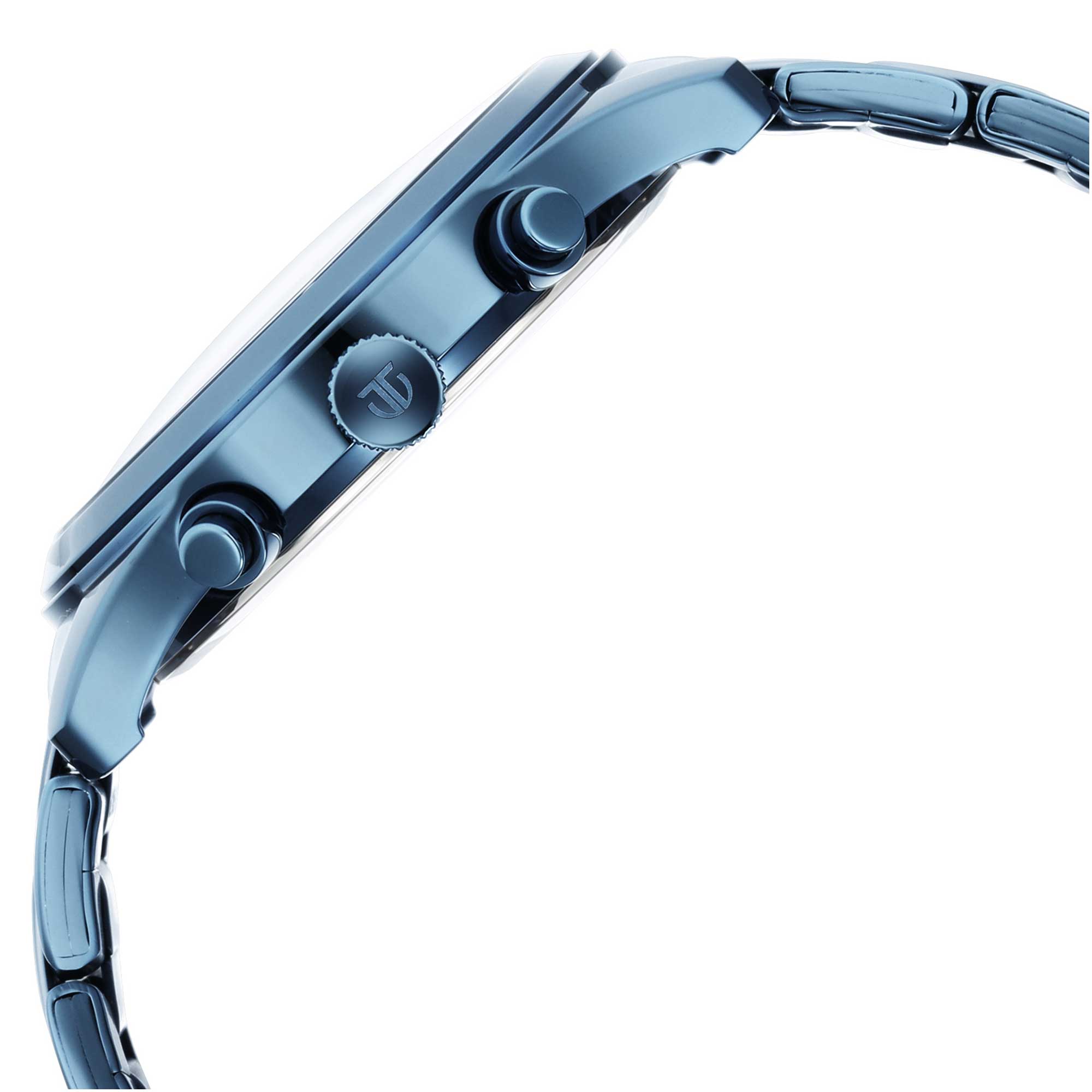 Titan Neo Splash Blue Dial Analogue Quartz Stainless Steel Strap watch for Men-PEROZ Accessories