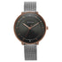 Titan Noir Anthracite Dial Analogue Stainless Steel Strap Watch for Women-PEROZ Accessories