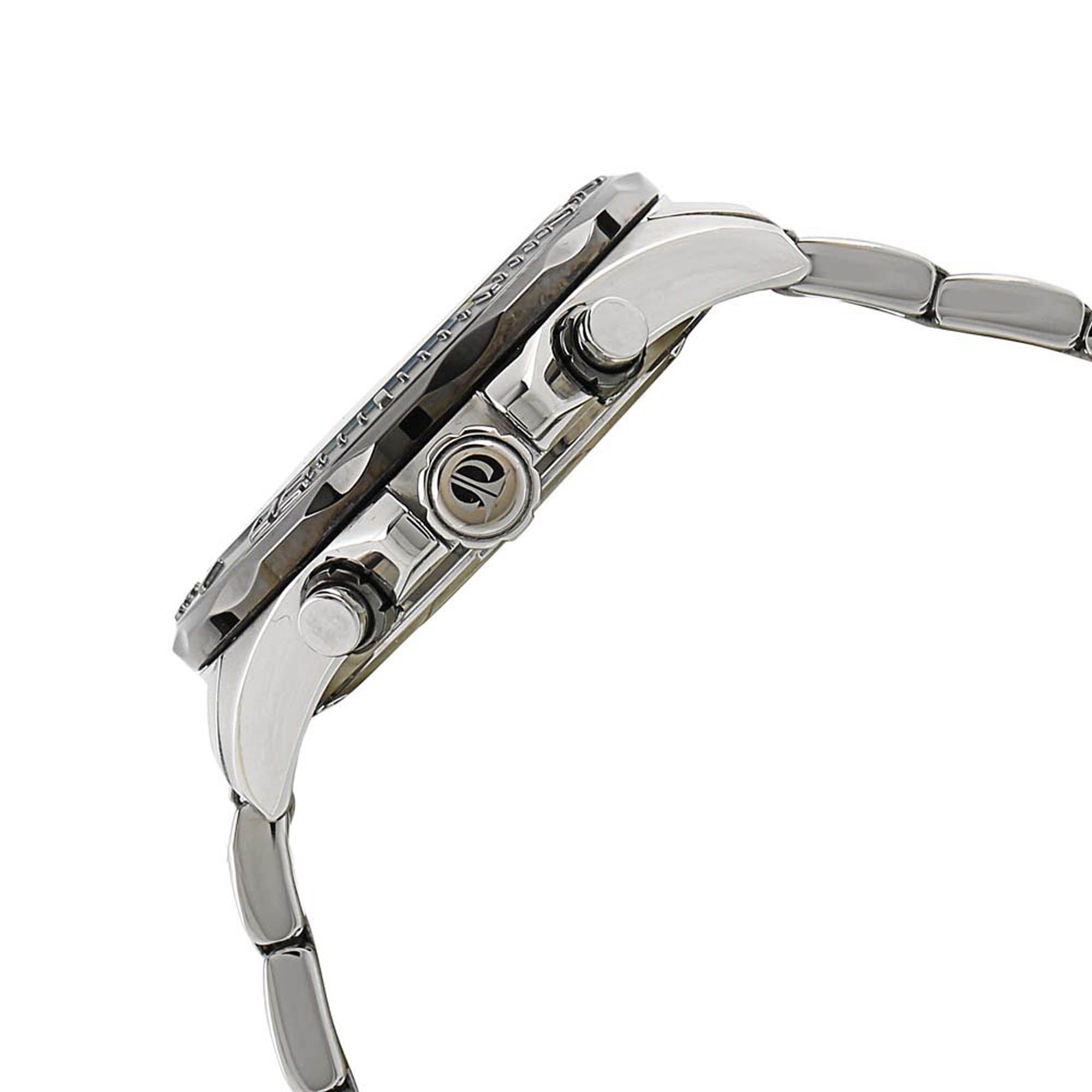 Titan Octane Black Dial Chrono Stainless Steel Watch for Men-PEROZ Accessories