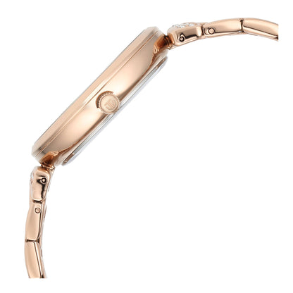 Titan Purple Style Up Quartz Analogue Mother Of Pearl Dial Stainless Steel Strap Watch for Women-PEROZ Accessories