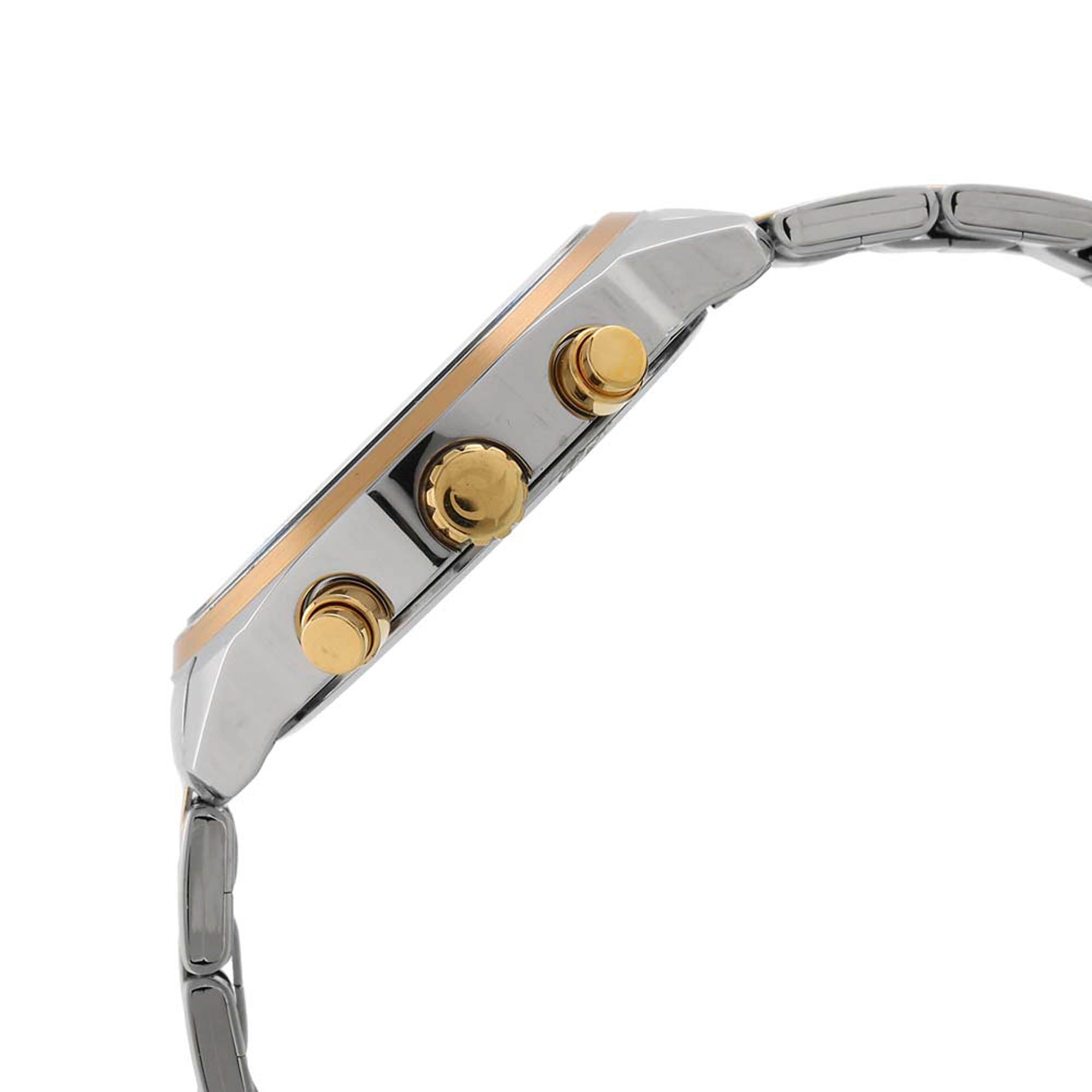 Titan Quartz Multifunction Silver Dial Stainless Steel Strap Watch for Men-PEROZ Accessories