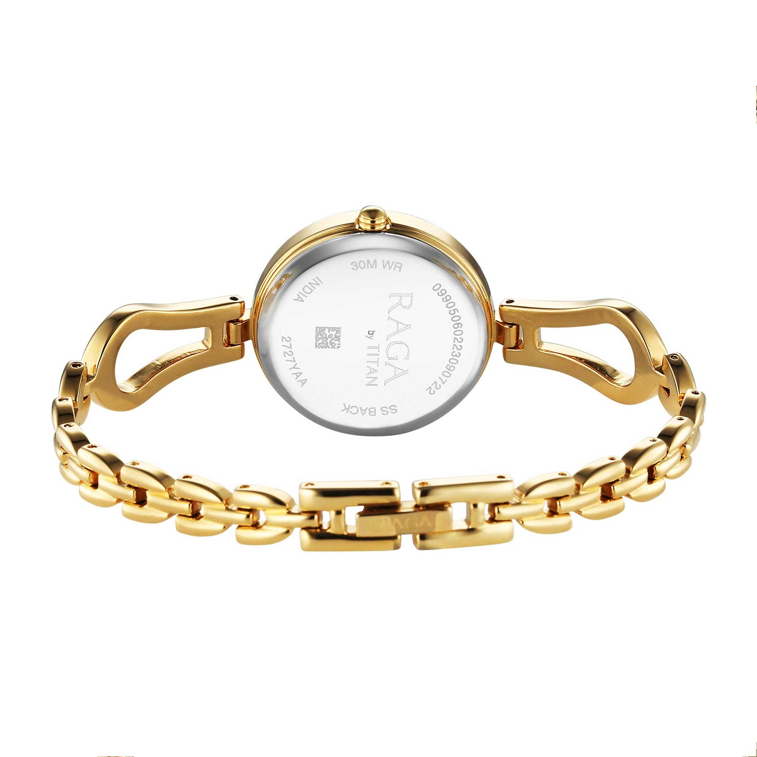 Titan Raga Champagne Dial Watch for Women-PEROZ Accessories