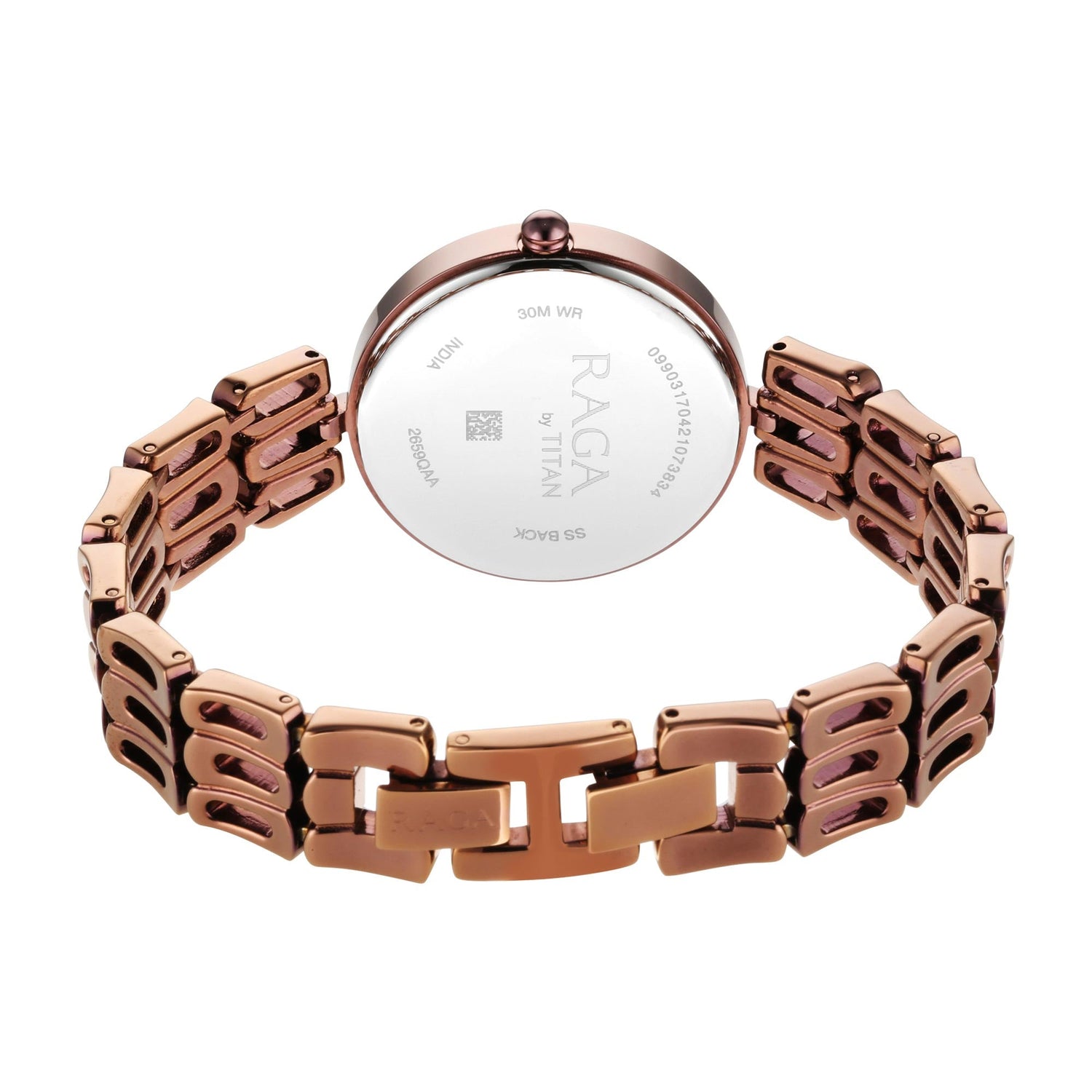 Titan Raga Chic Mother Of Pearl Dial Analogue Metal Strap Watch for Women-PEROZ Accessories