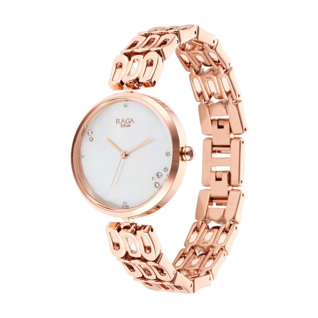 Titan Raga Chic Mother Of Pearl Dial Women Watch With Metal Strap-PEROZ Accessories