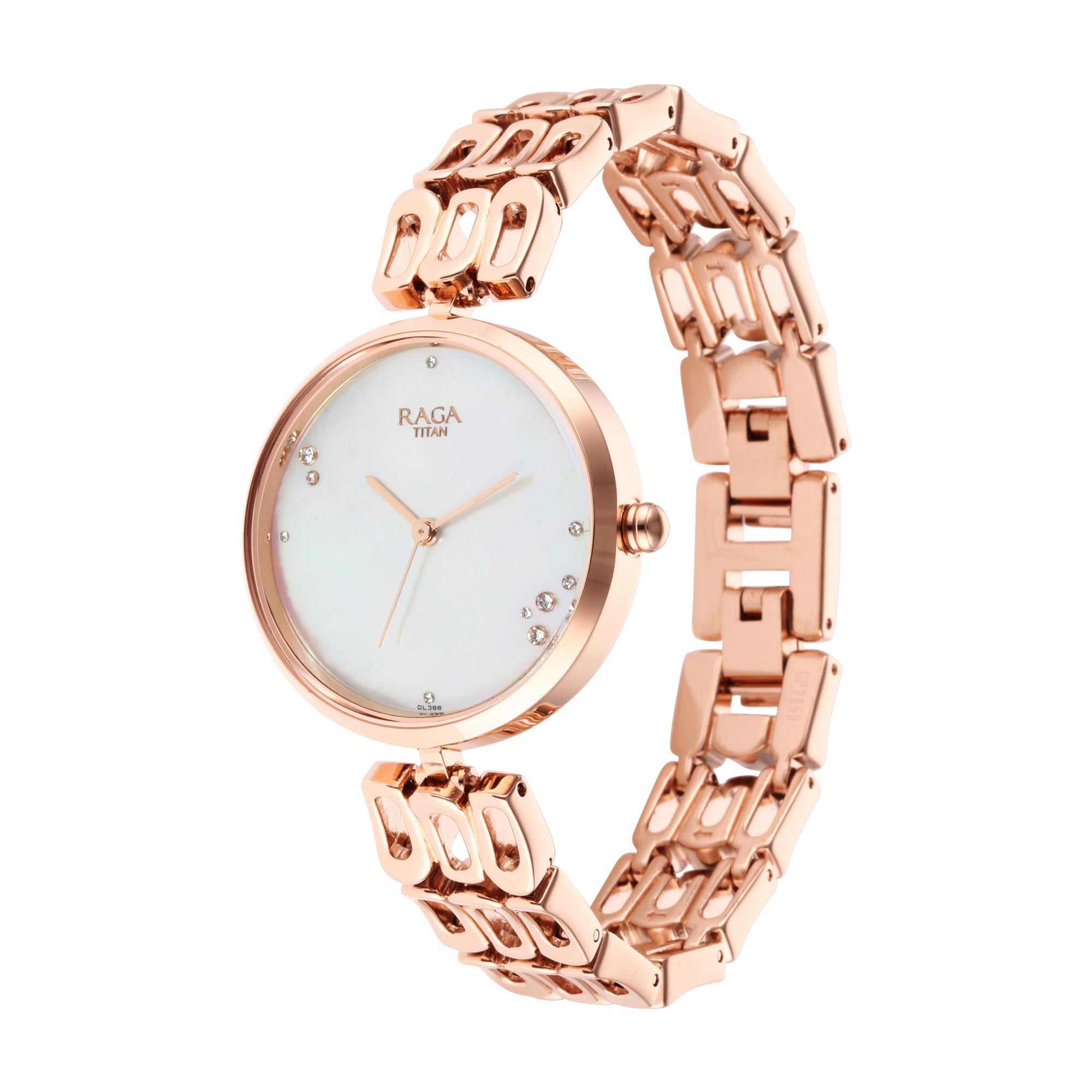 Titan Raga Chic Mother Of Pearl Dial Women Watch With Metal Strap-PEROZ Accessories