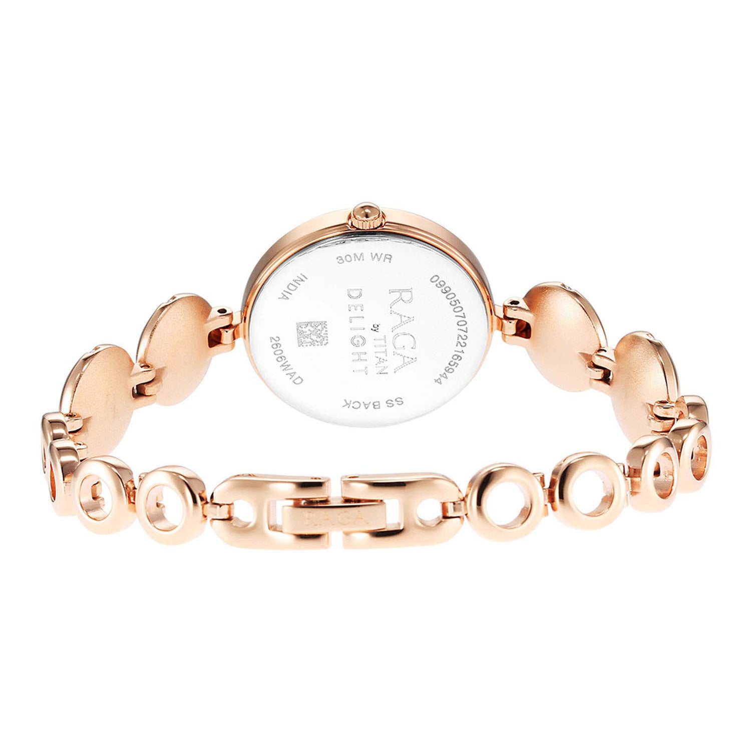 Titan Raga Delight Silver Dial Women Watch With Metal Strap-PEROZ Accessories