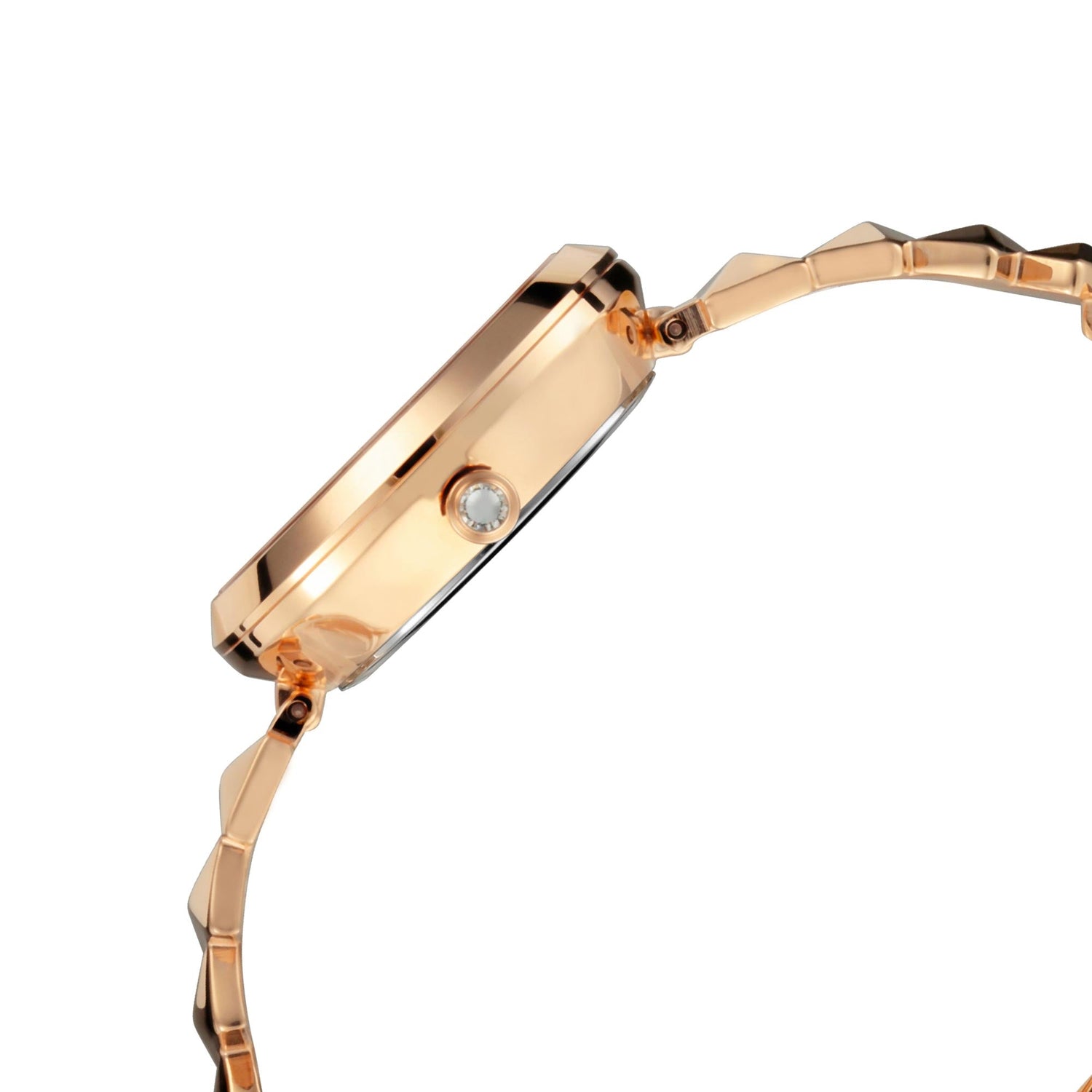 Titan Raga Facets Rose Gold Dial Women Watch With Stainless Steel Strap-PEROZ Accessories