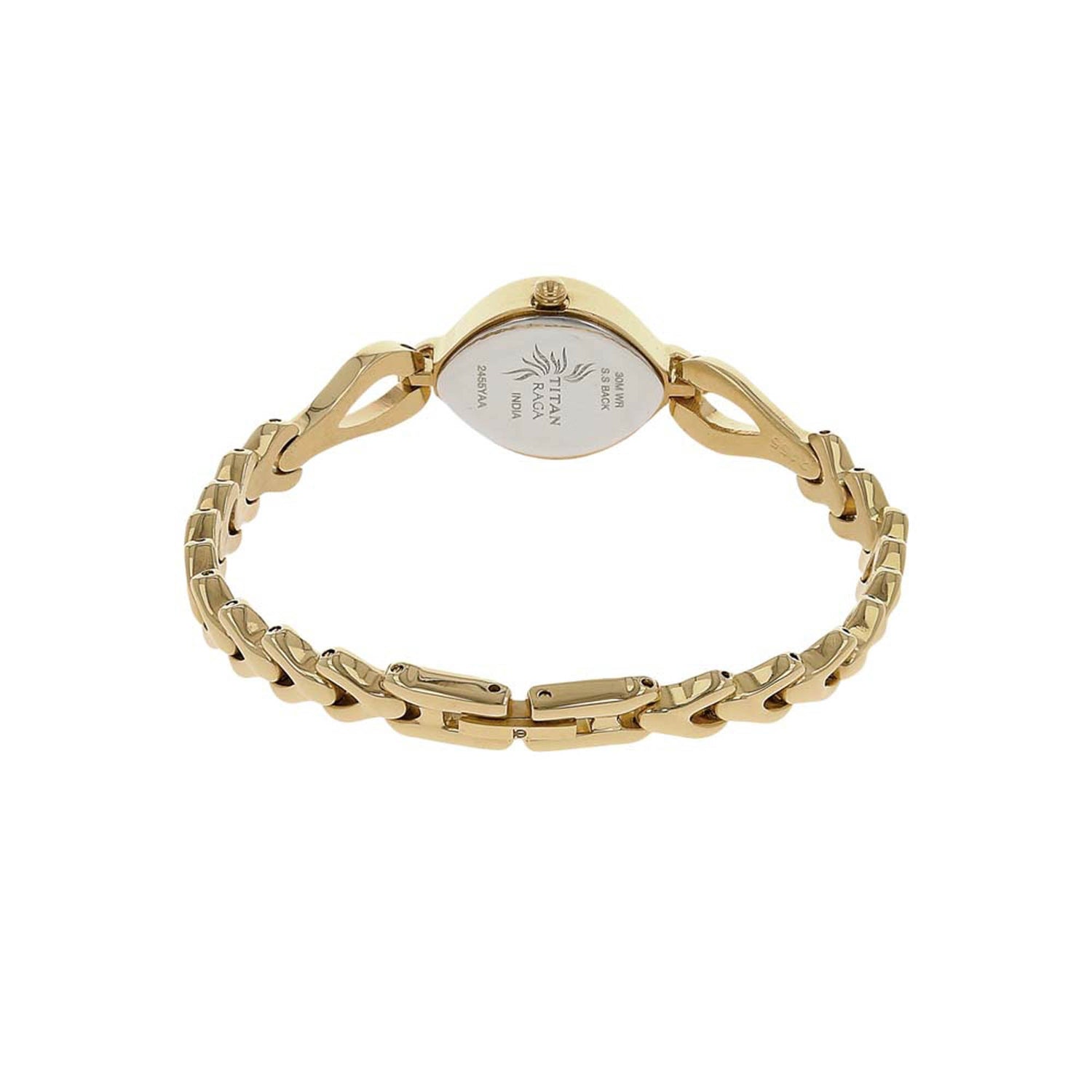 Titan Raga Flora Silver Dial Analog Metal Strap watch for Women-PEROZ Accessories