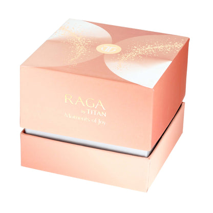 Titan Raga Moments Of Joy Mother of Pearl Dial Women Watch With Metal Strap-PEROZ Accessories