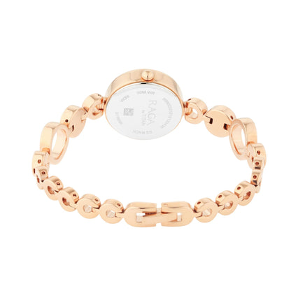 Titan Raga Mother of Pearl Dial Women Watch With Metal Strap for Women-PEROZ Accessories