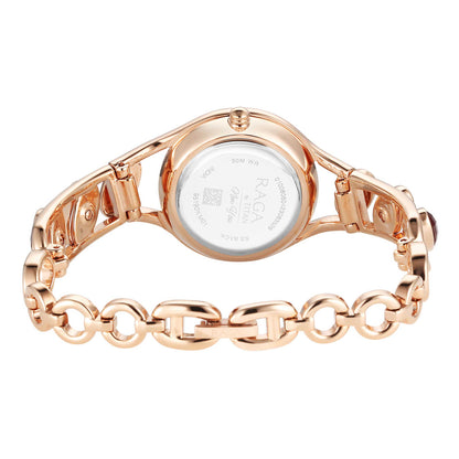 Titan Raga New You Quartz Analog Mother Of Pearl Dial Metal Strap Watch for Women-PEROZ Accessories