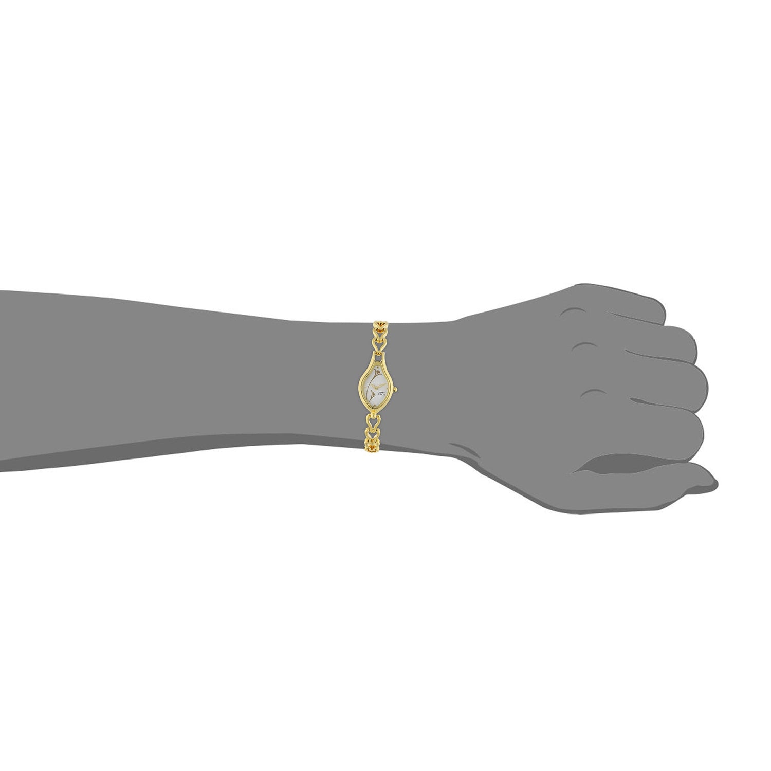 Titan Raga Silver Dial Women Watch With Metal Strap-PEROZ Accessories