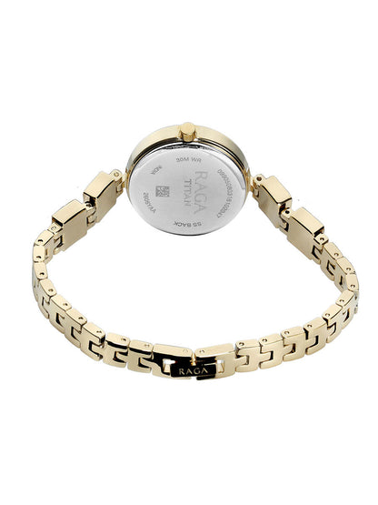 Titan Raga Viva Analogue Silver Dial Metal Strap Women Watch-PEROZ Accessories